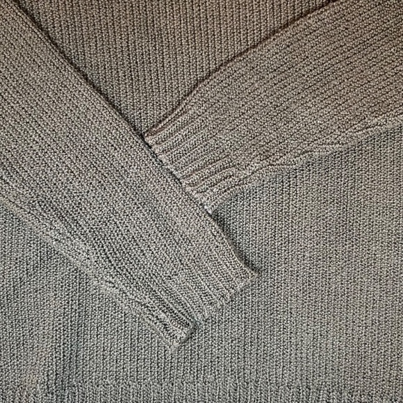 Theory Womens Black Cable Knit Wool Crew Neck Pullover Sweater Top Size P - Picture 5 of 10